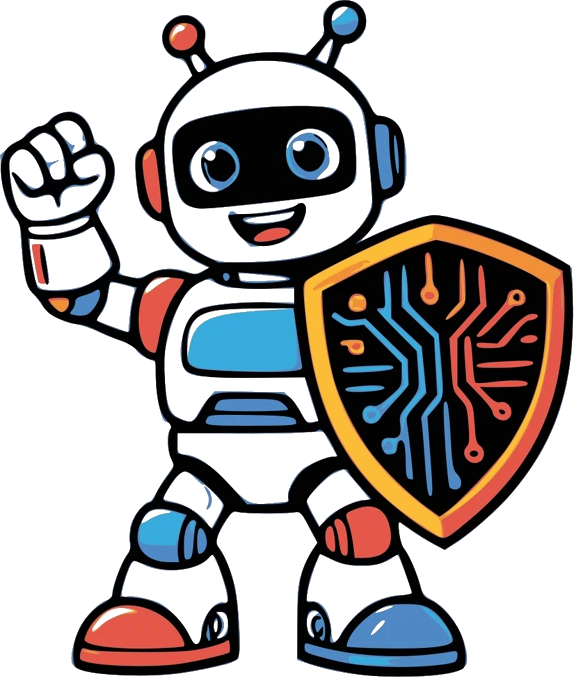 Repair Point robot mascot